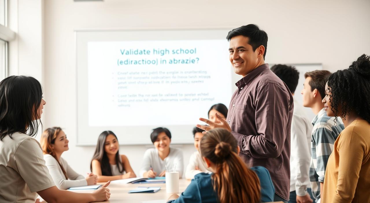 Como estrangeiros podem validar o ensino médio no Brasil